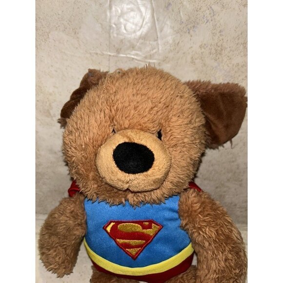 Gund Super Hero DC Comics Superman Griffin Puppy Dog Plush Stuffed Animal - Picture 3 of 8